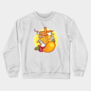 Fruit Drink Pop Crewneck Sweatshirt